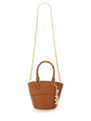 Bolso de cuero de autorretrato con encanto