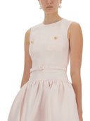 Self Portrait Taffeta Midi Dress