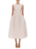 Self Portrait Taffeta Midi Dress