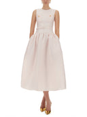 Self Portrait Taffeta Midi Dress