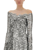 Rabanne Long Lace Dress