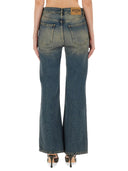 Jeans de jeans moschino en denim
