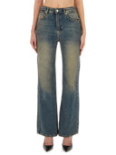 Jeans de jeans moschino en denim