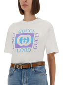 Gucci Cotton T Shirt With Print
