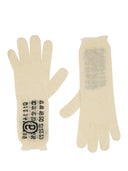 MM6 Guantes de lana Maison Margiela.