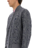 ETRO JACQUARD BOBBER JACKET CON LOGO