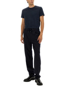 Giorgio Armani Crewneck Baumwoll -T -Shirt