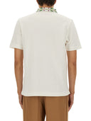Casablanca "Classic Laurel" Pique Polo Shirt