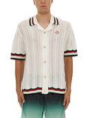 Casablanca Crochet Shirt "Ondulee Mountains"