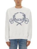 Sweat-shirt Moschino avec broderie Laurel Crown Logo
