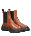 Hogan Boots Leather Brown