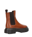 Hogan Boots Leather Brown