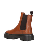Hogan Boots Leather Brown