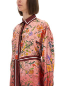Gucci Printed Chemisier Dress