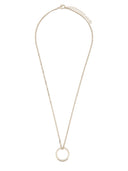 Mm6 Maison Margiela Minimal Logo Ring Necklace