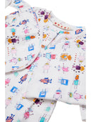 Kit de romper marni con babero y sombrero