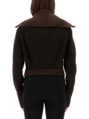 Veste en laine à fermeture éclair Victoria Beckham