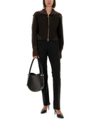 Veste en laine à fermeture éclair Victoria Beckham