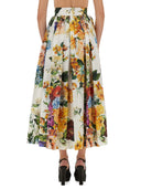 Dolce & Gabbana Flower Bouquet Druckrock