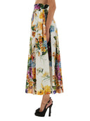 Dolce & Gabbana Flower Bouquet Druckrock