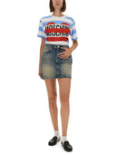 Jupe de jeans de jeans moschino
