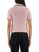 Casablanca Cotton Mouliné Polo Shirt