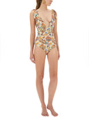 Etro Printed One Piece Swimsuit