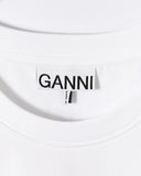 Ganni T Shirts And Polos White