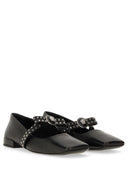 Versace Ballerina "Gianni" Ribbon With Studs