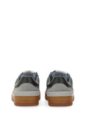 Zapatilla de cuero lanvin malla, gamuza y nappa