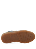 Zapatilla de cuero lanvin malla, gamuza y nappa