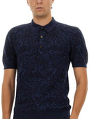 ETRO POLO CAMISH CON BORRICIO PEGASUS