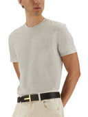 Tom Ford Melange Cotton Misch -T -Shirt