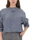 Alexanderwang.t sweatshirt med logo