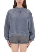 Alexanderwang.t sweatshirt med logo