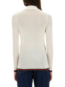 Gucci Cashmere And Silk Polo Shirt