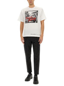 Dolce & Gabbana Cotton T Shirt With "Italian Holiday" Print