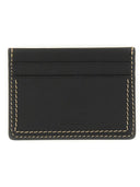 Soporte de tarjetas de cuero Jil Sander