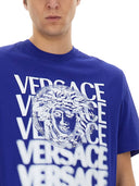 Versace T Shirt With Logo