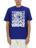 Versace T Shirt With Logo