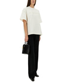Jil Sander T Shirt z logo