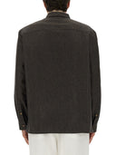Brunello Cucinelli Virgin Wool Flannel Overshirt