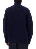 Dries Van Noten 拉链羊毛毛衣