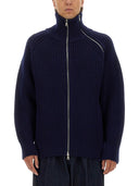 Dries Van Noten 拉链羊毛毛衣