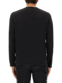 T-shirt en maillot de coton de l'île Stone Island