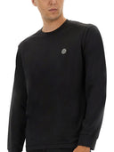 T-shirt en maillot de coton de l'île Stone Island