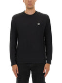 T-shirt en maillot de coton de l'île Stone Island