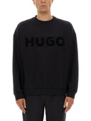 Hugo Oversized Jersey med logo