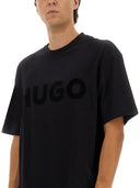 Camiseta Hugo Oversize Con Logo