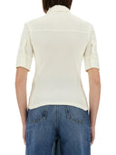 Polo Chloé de corte ajustado.